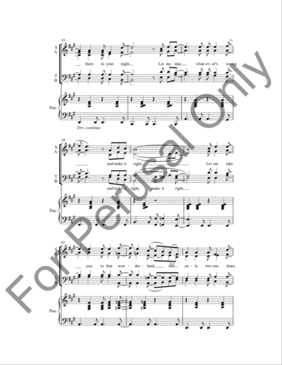 Let Me Be There Let Me Be There 4-Part scores gallery preview page 8