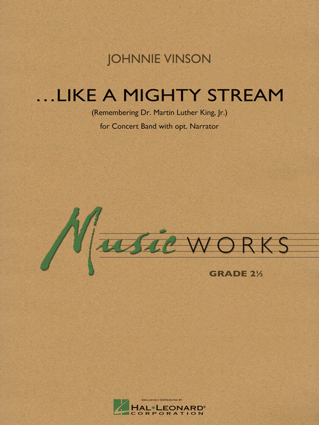 Like a Mighty Stream (for Concert Band and Narrator) image number null
