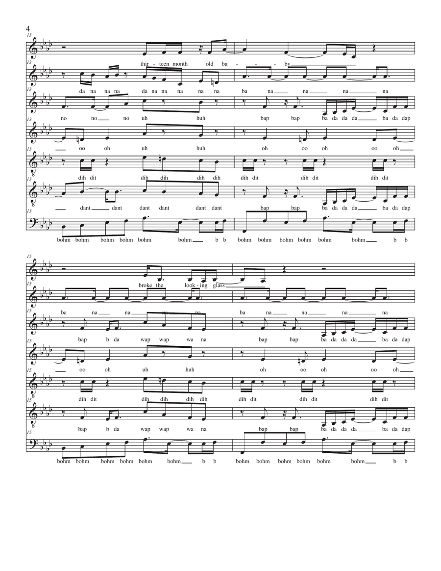 Superstition 4-Part scores gallery preview page 4