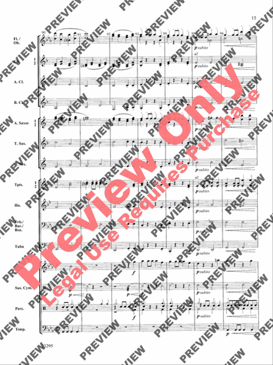 Stormchasers Stormchasers Concert Band scores gallery preview page 16