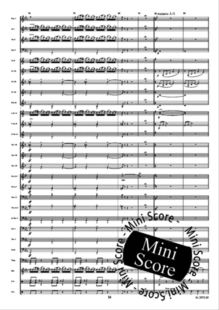 God Save the 'Queen' Concert Band scores gallery preview page 18