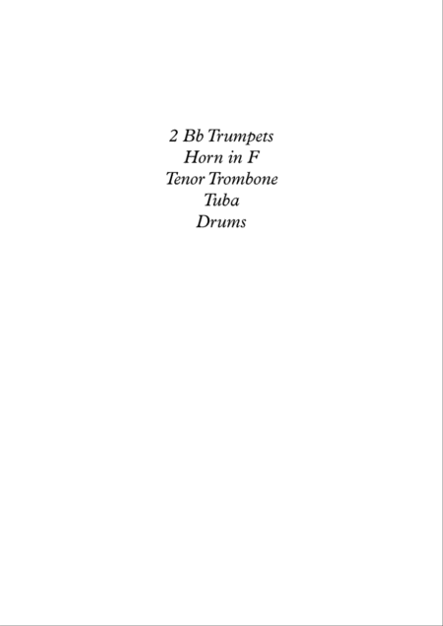 Thinking Out Loud Thinking Out Loud Small Ensemble scores gallery preview page 2