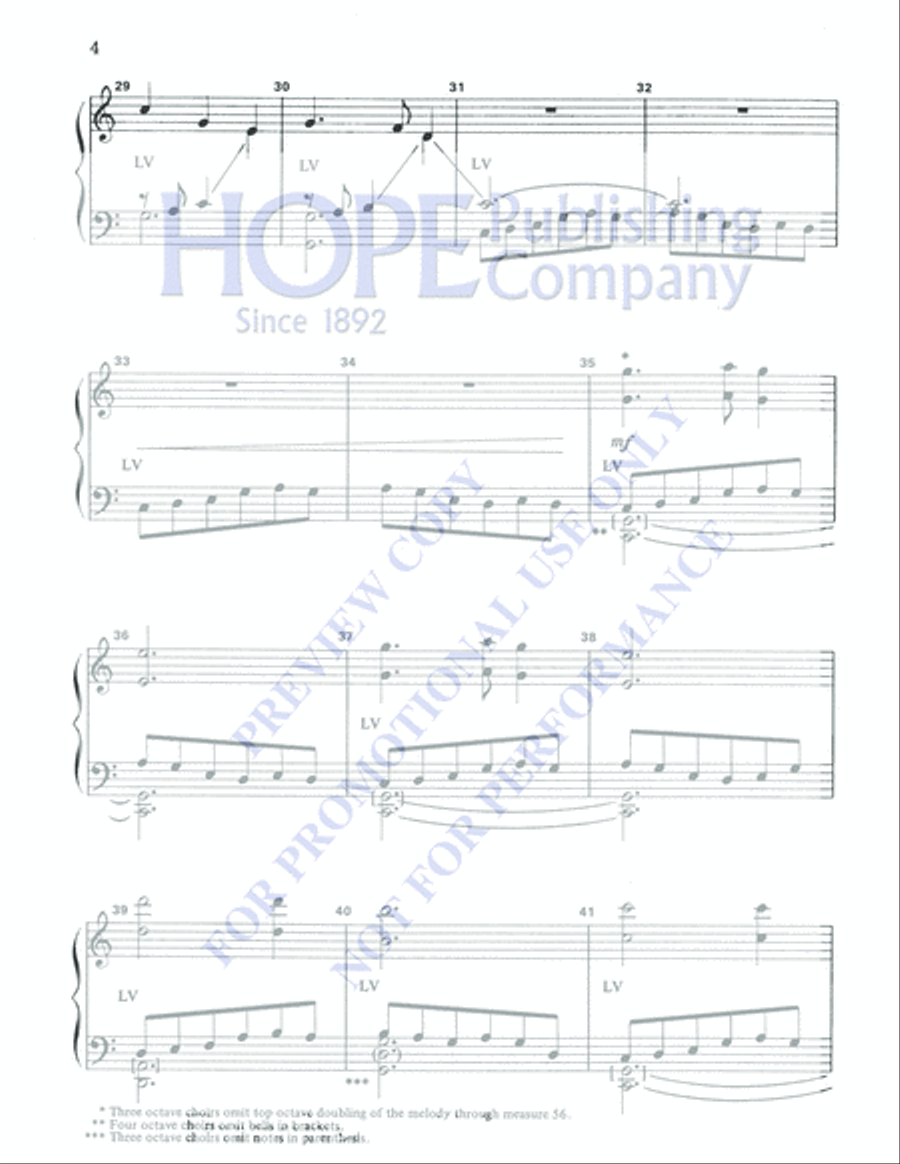 Silent Night, Holy Night Silent Night, Holy Night 5-Octaves scores gallery preview page 4