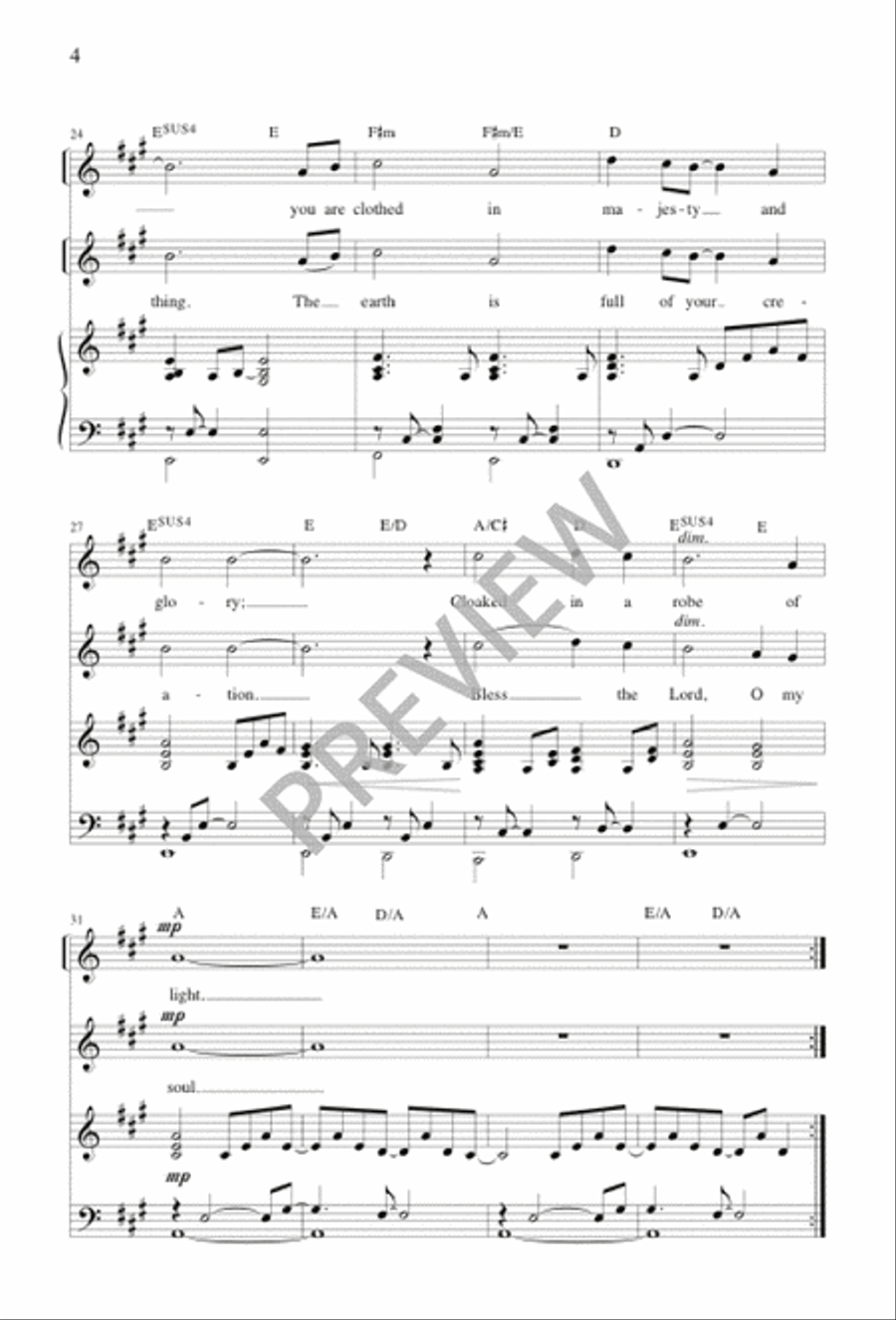 Send Forth Your Spirit 4-Part scores gallery preview page 5