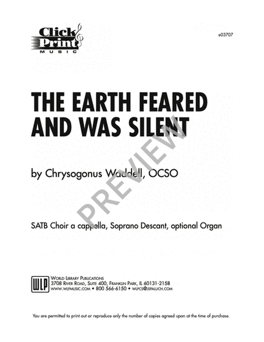 The Earth Feared and Was Silent