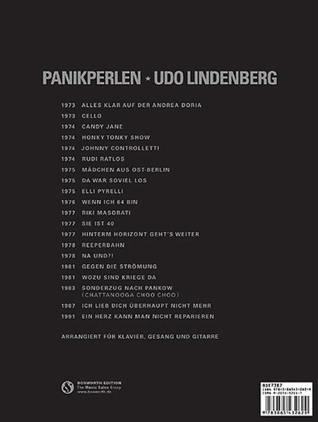 Panikperlen: Das Beste von Udo Lindenberg