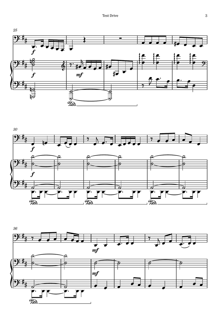 Test Drive Chamber Music scores gallery preview page 3
