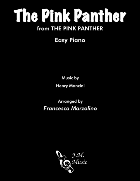 The Pink Panther from THE PINK PANTHER (Easy Piano) image number null