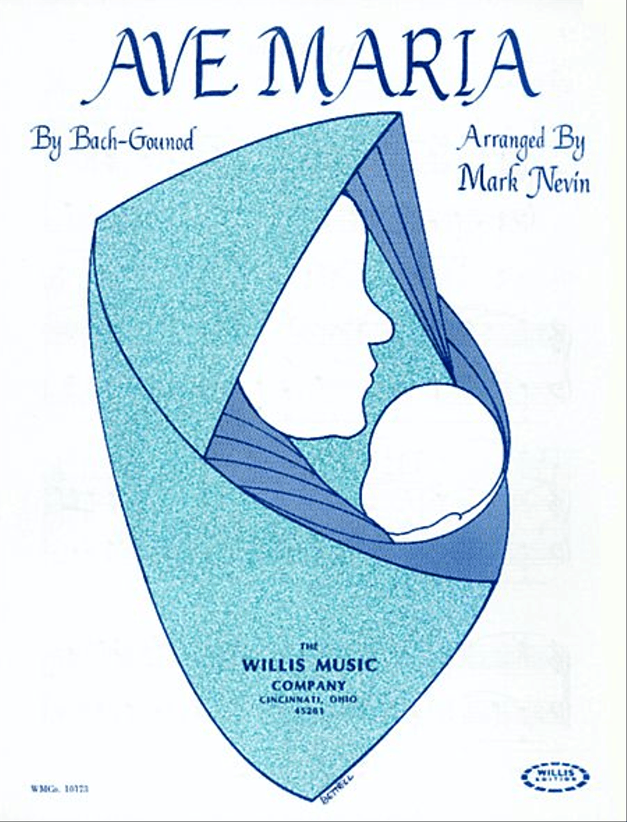 Ave Maria Easy Piano scores gallery preview page 1