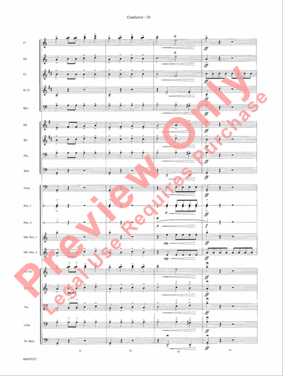 The Tempest Full Orchestra scores gallery preview page 13
