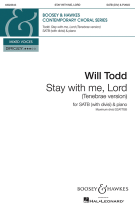 Book cover for Stay with Me, Lord