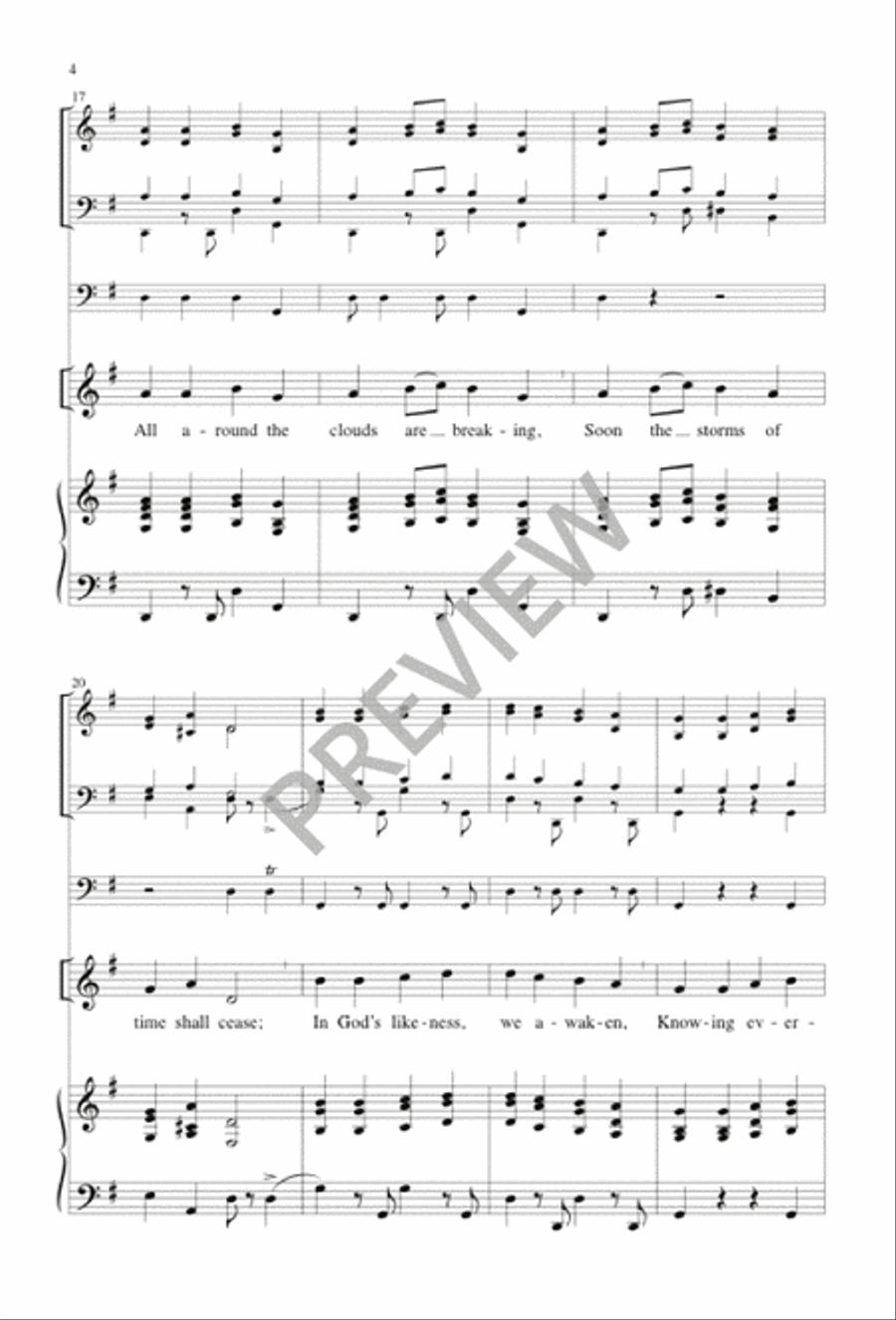 Sing with All the Saints Sing with All the Saints 4-Part scores gallery preview page 4