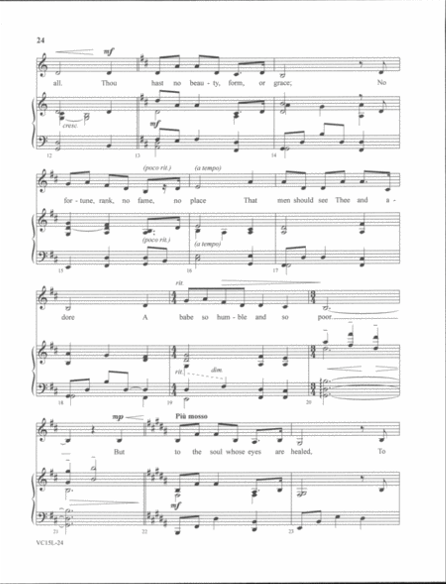 Sacred Solos of Dan Forrest - low voice Low Voice scores gallery preview page 9