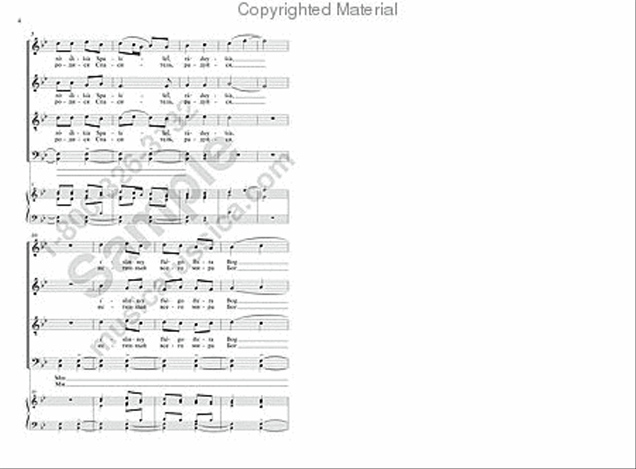 Shepherds of Bethlehem 4-Part scores gallery preview page 3