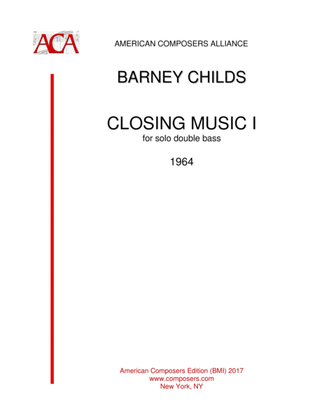 [Childs] Closing Music I