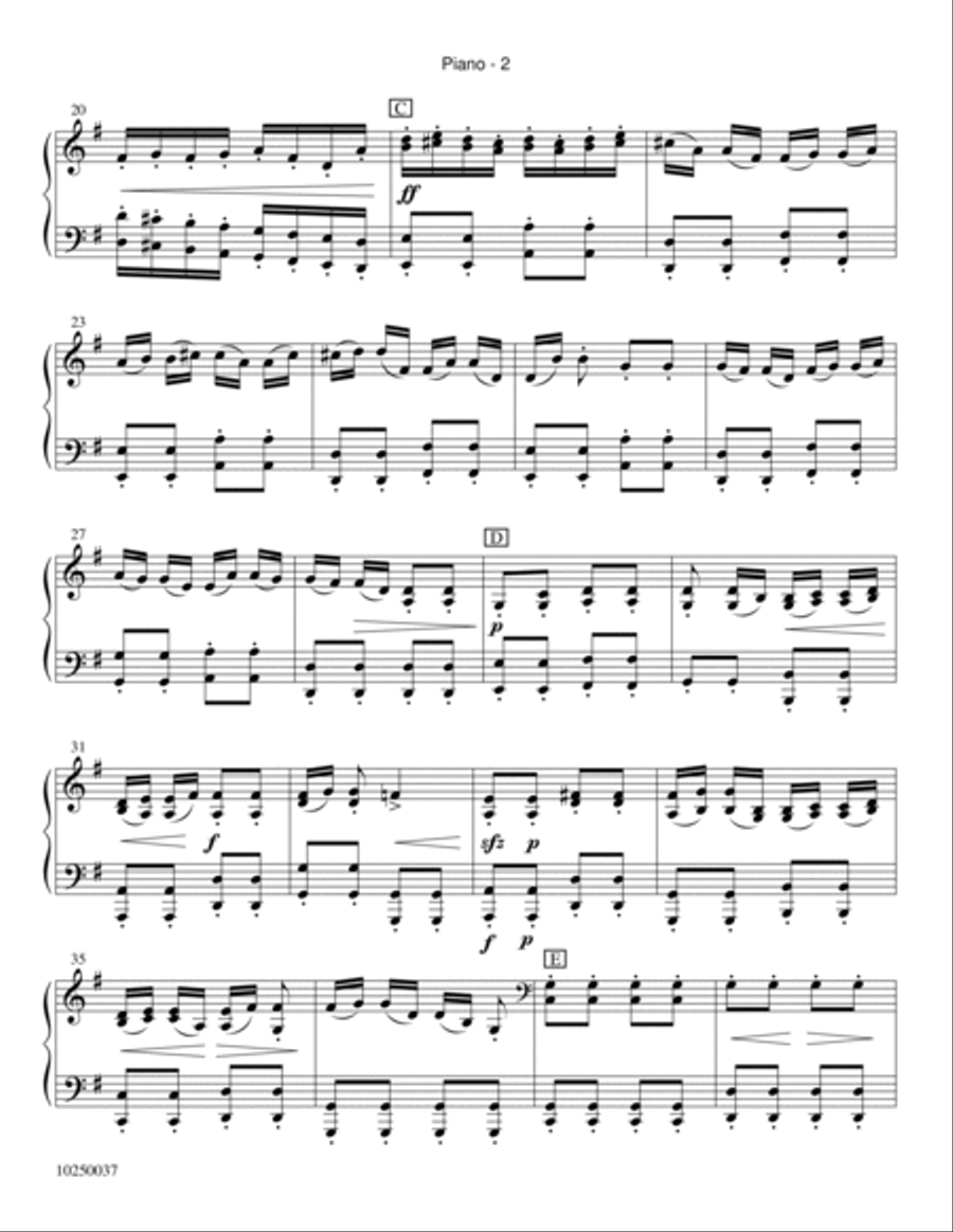 My Country (Ma Vlast): Country Wedding from No. 2, The Moldau (Vltava) Orchestra scores gallery preview page 3