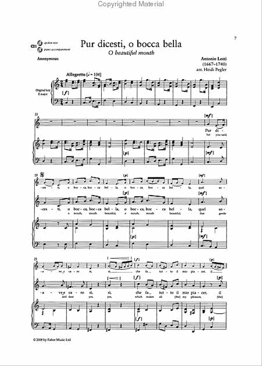 The Language of Song: Advanced (Low Voice) Low Voice scores gallery preview page 2