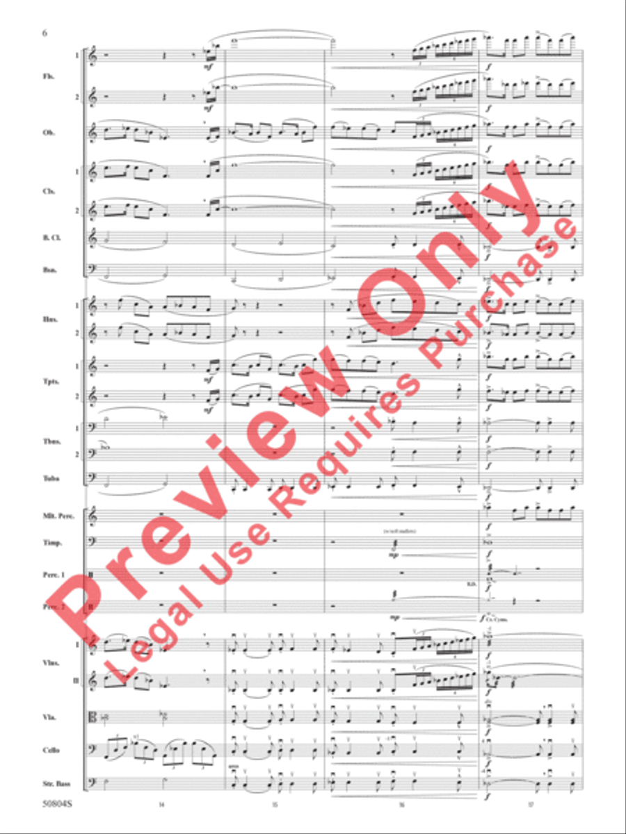 A Childhood Remembered Full Orchestra scores gallery preview page 7