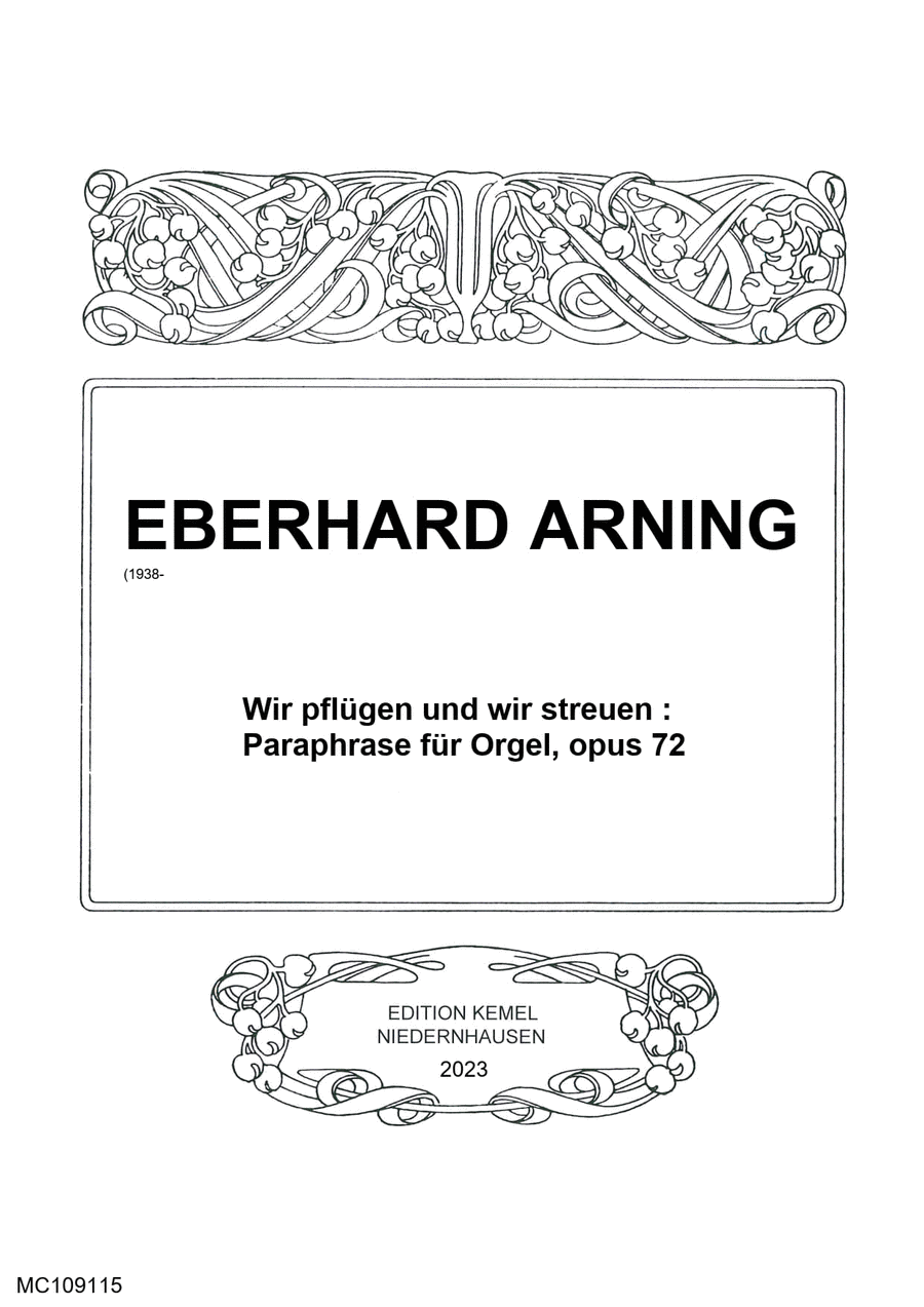 Wir pflügen und wir streuen Piano scores gallery preview page 1