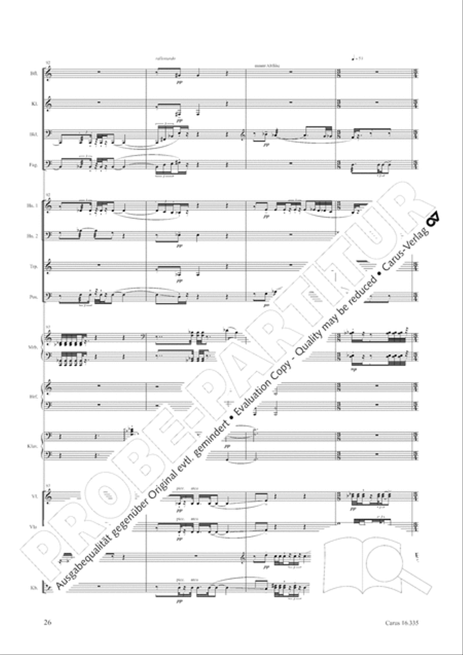 Esquisse: le froid Esquisse: le froid Orchestra scores gallery preview page 27