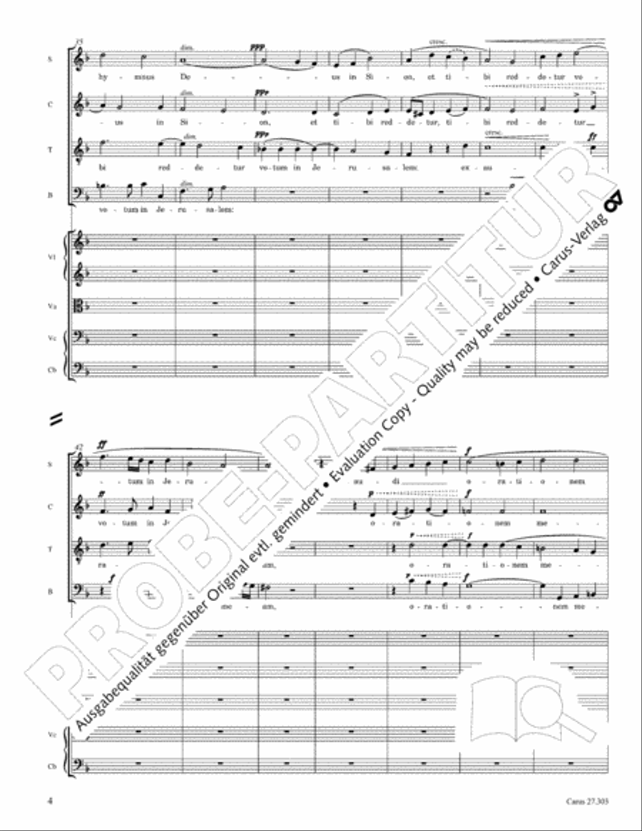 Messa da Requiem 4-Part scores gallery preview page 19