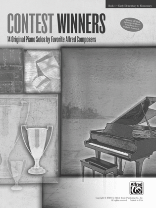Book cover for Contest Winners, Book 1: 14 Original Piano Solos by Favorite Alfred Composers