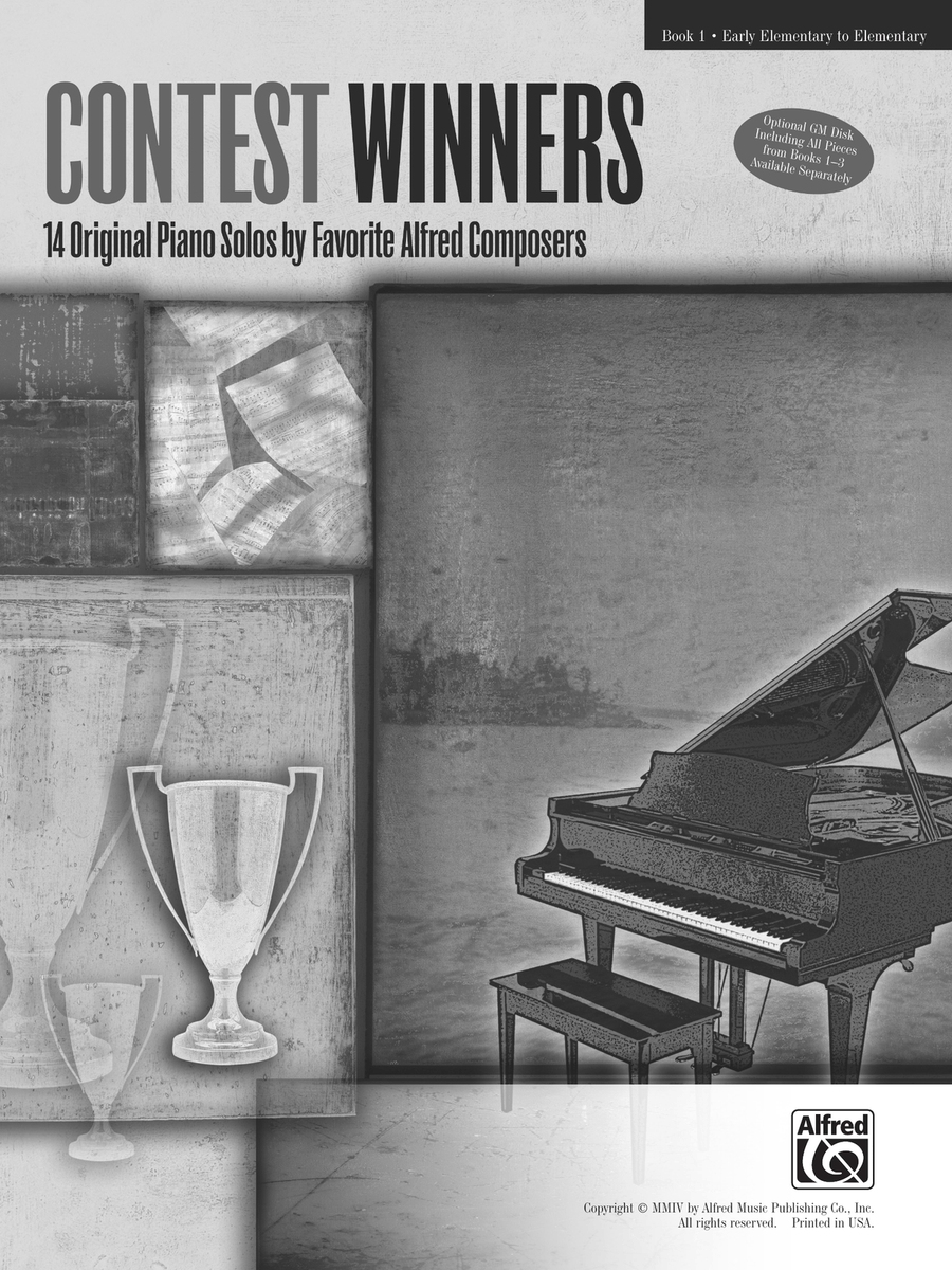 Contest Winners, Book 1: 14 Original Piano Solos by Favorite Alfred Composers
