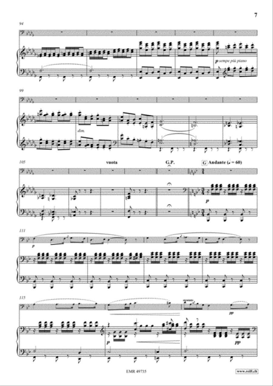 Fantasy Piano Accompaniment scores gallery preview page 6