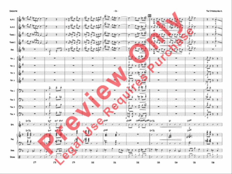 The Jitterbug Waltz Jazz Ensemble scores gallery preview page 31