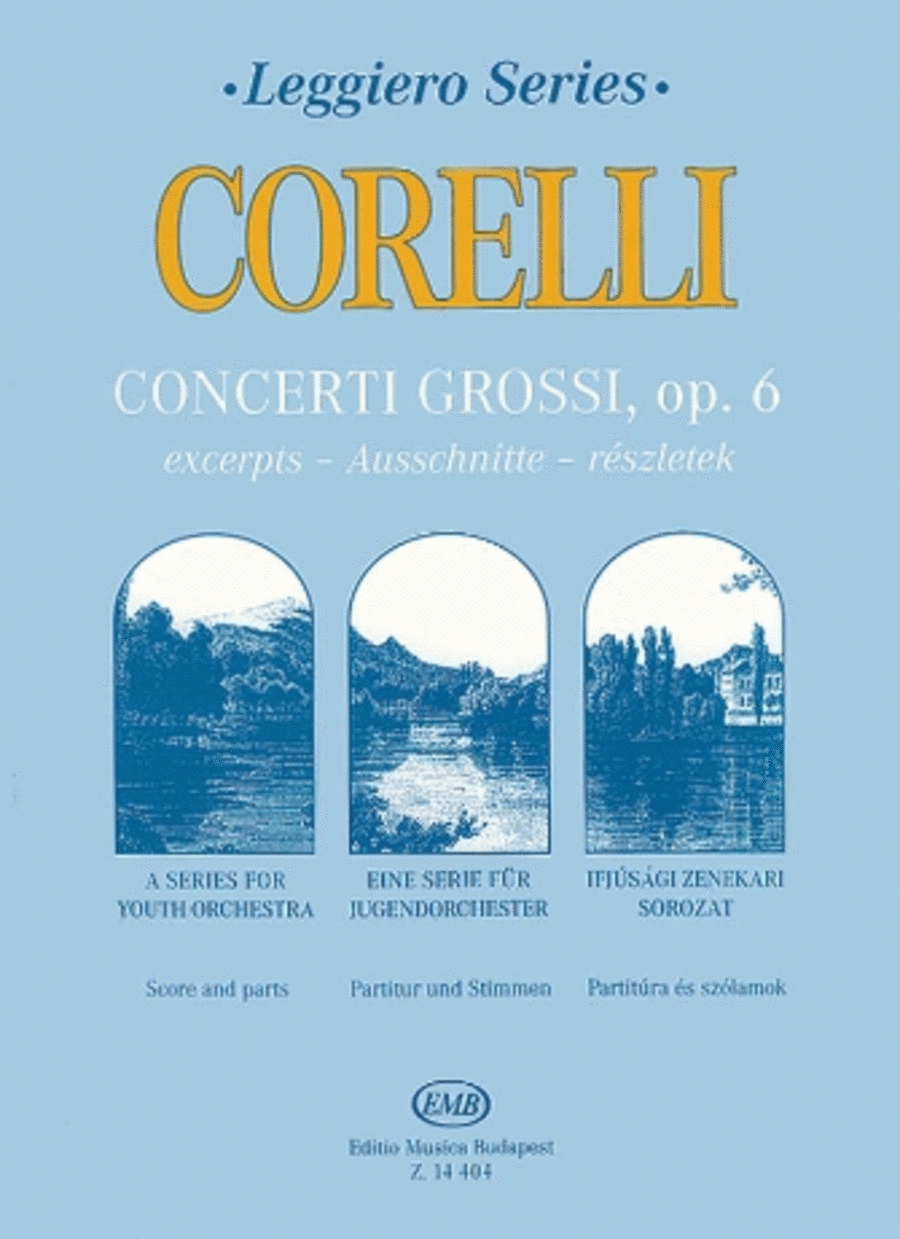 Concerti Grossi - Excerpts - For Youth String Orchestra