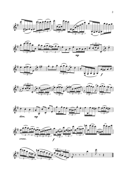 ESTUDIOS CRIOLLOS: Five Concert Etudes for solo clarinet image number null