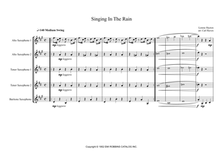 Book cover for Singing In The Rain