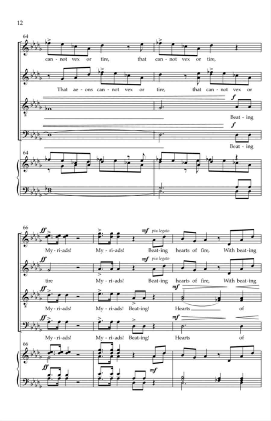 Three Nocturnes Three Nocturnes Divisi scores gallery preview page 8