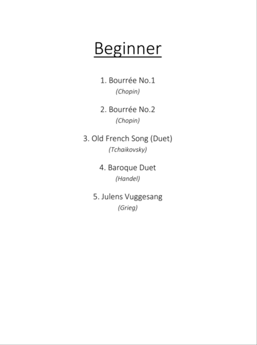 Classical Arrangements for Bass Guitar Bass Guitar scores gallery preview page 6