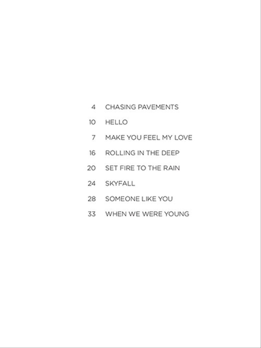 Adele Adele Voice scores gallery preview page 2
