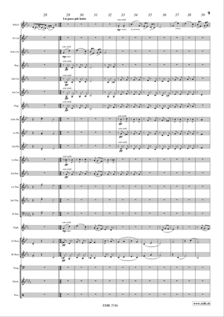 Zigeunerweisen Brass Band scores gallery preview page 10