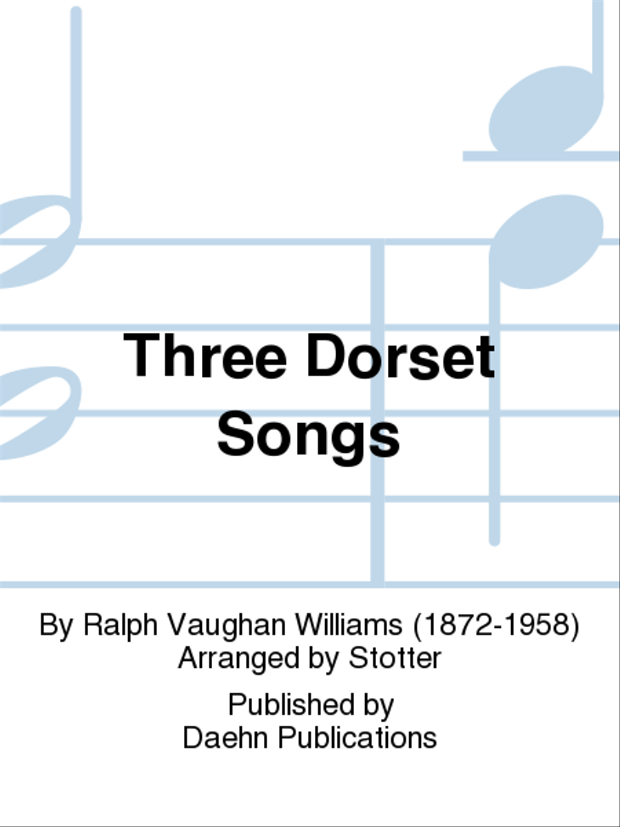 Book cover for Three Dorset Songs