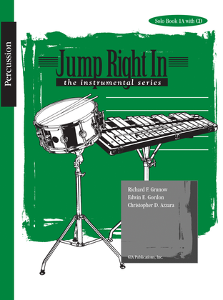 Book cover for Jump Right In: Student Book 2 - Percussion (Book only)