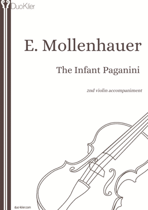 Book cover for Mollenhauer - The Infant Paganini, 2nd violin accompaniment