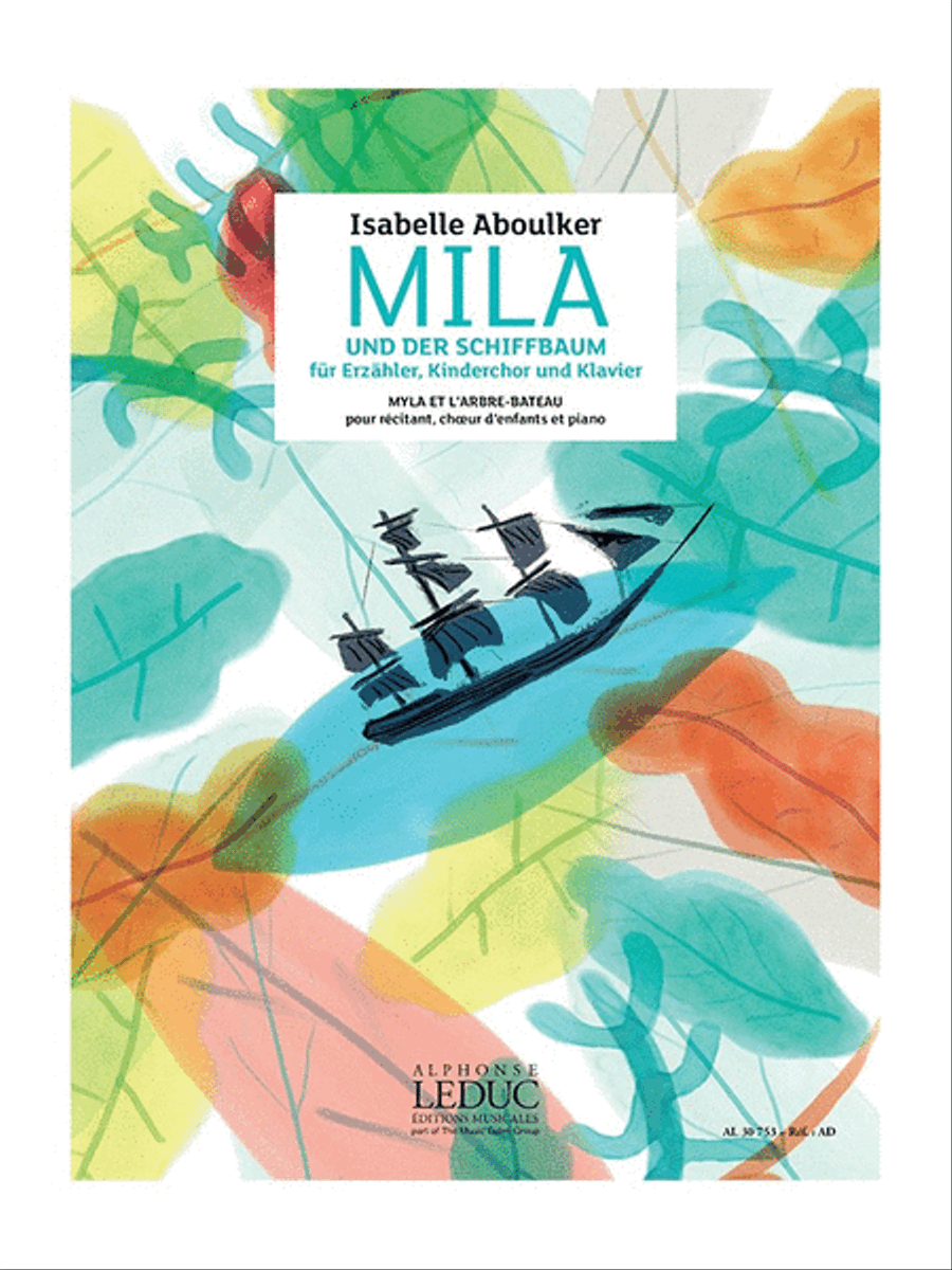 Mila Und Der Schiffbaum-piano (version In German And French) Piano Solo scores gallery preview page 1