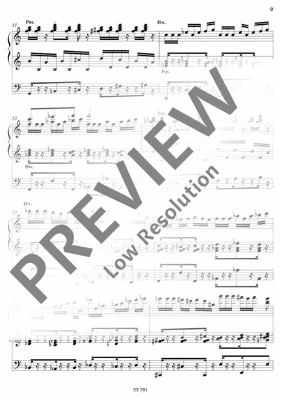 Te Deum Organ scores gallery preview page 10