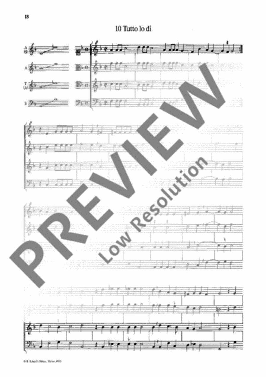 Dance Movements in four parts 4-Part scores gallery preview page 16