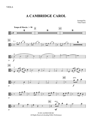 A Cambridge Carol: Viola