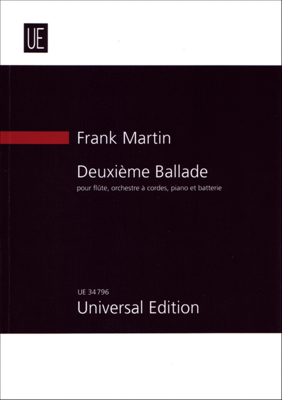 Deuxième Ballade String Orchestra scores gallery preview page 1