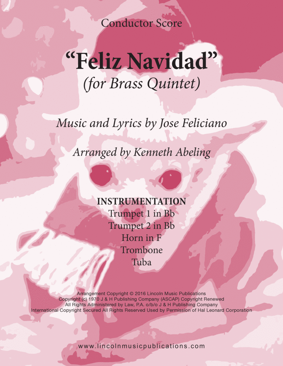 Feliz Navidad Horn scores gallery preview page 1