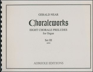 Book cover for Choraleworks III Eight Chorale Preludes