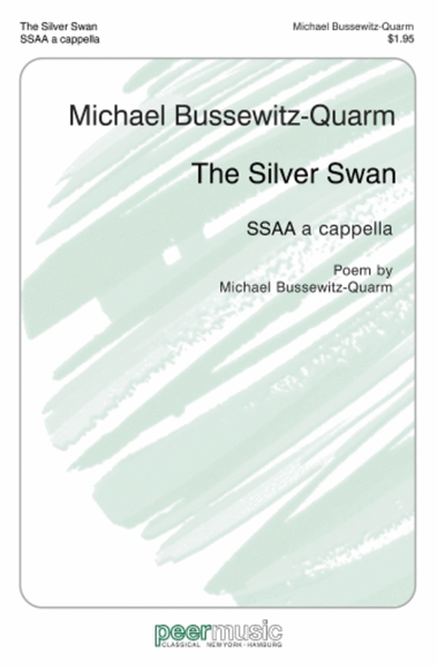 The Silver Swan for SSAA Chorus, a Cappella image number null