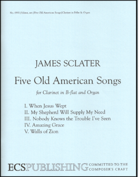 Five Old American Songs (Score & part)