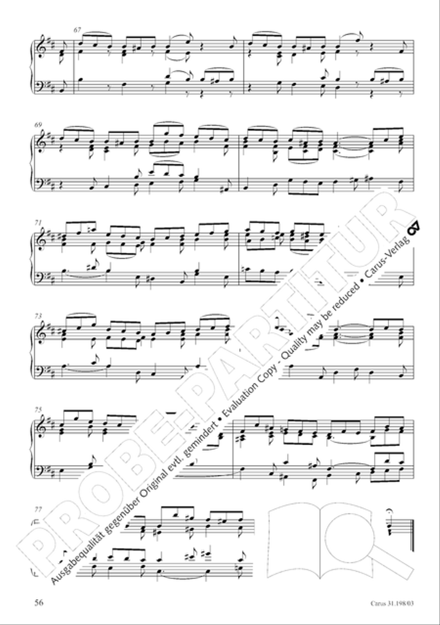 Let, Princess, let but one more ray (Lass, Furstin, lass noch einen Strahl) 4-Part scores gallery preview page 57