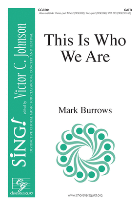 Book cover for This is Who We Are